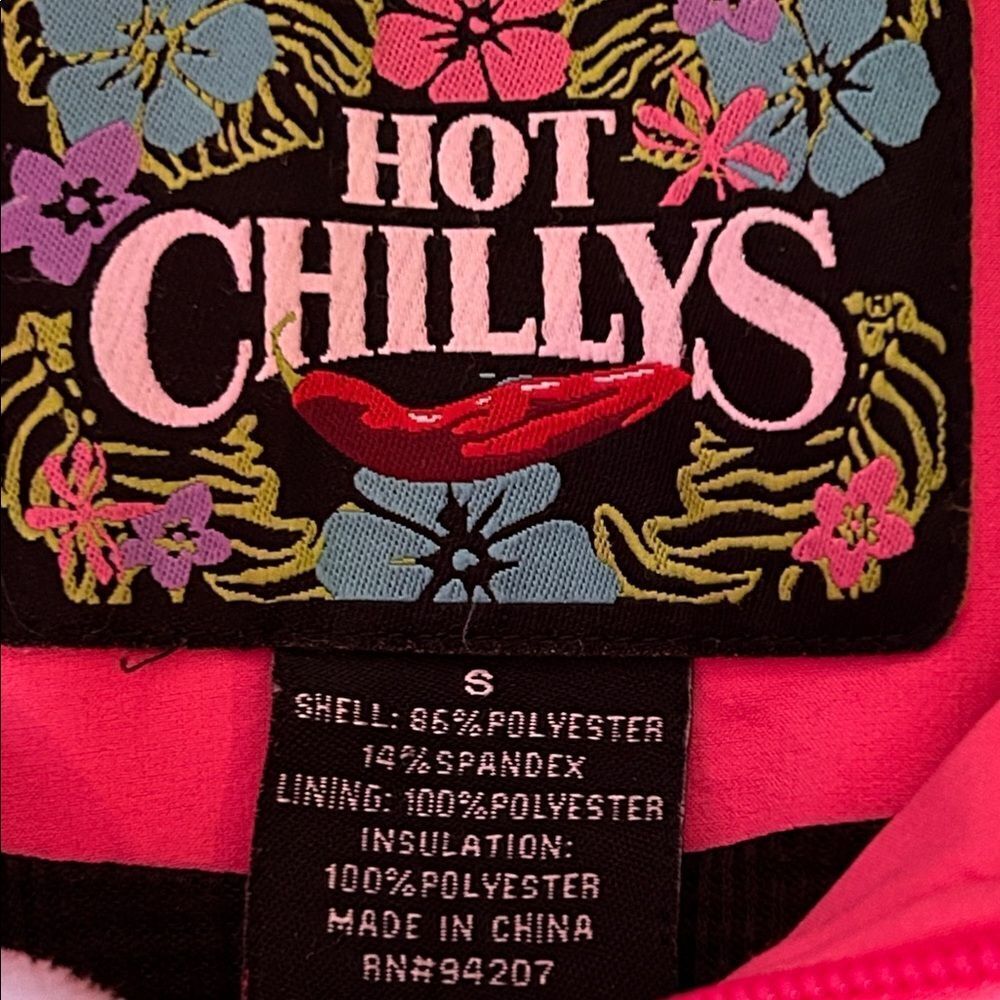 Hot Chillys Pink Soft Shell Zip-Up Jacket - Picture 3 of 6